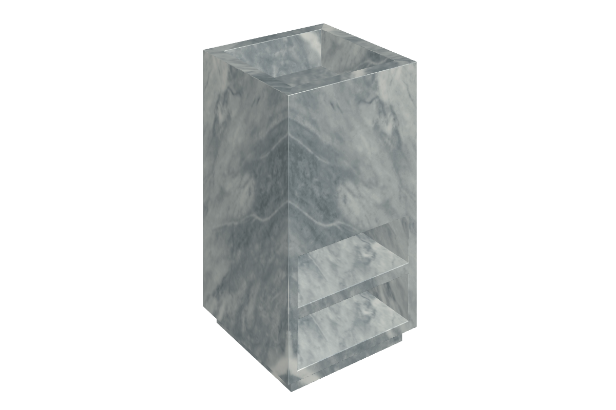 Cube Washbasin Shelf 50