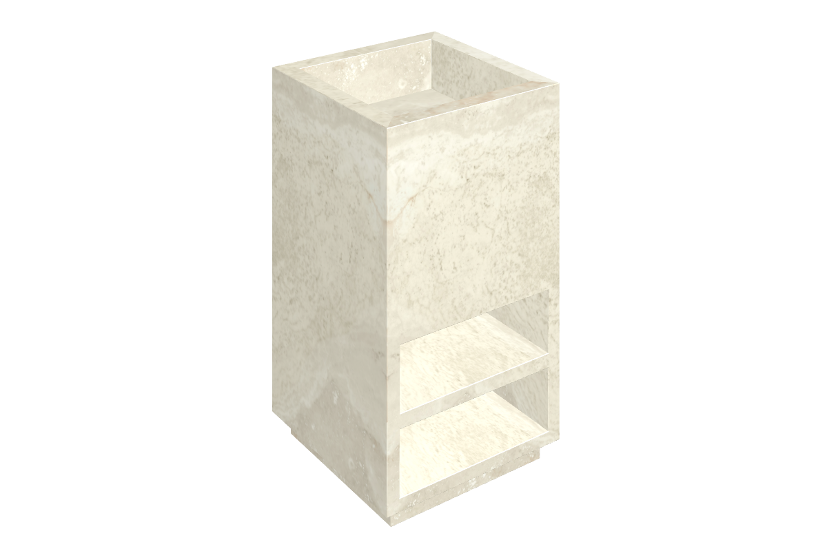 Cube Washbasin Shelf 50