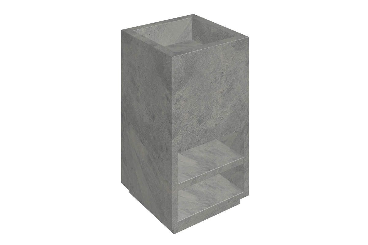 Cube Washbasin Shelf 50